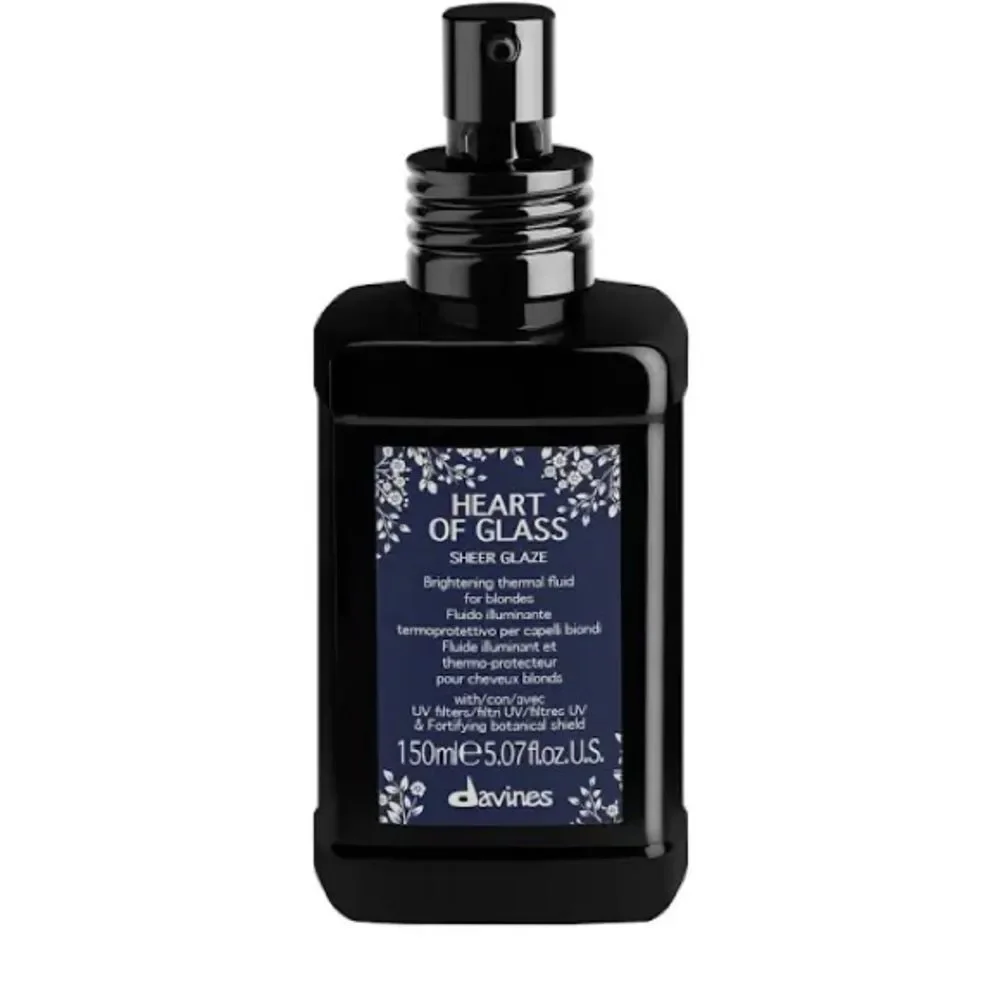 Davines Heart of Glass Sheer Glaze in Black and Blue